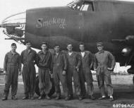 Asisbiz 41 31667 B 26B Marauder 9AF 386BG554BS RUN Smokey crew Boxted Essex England 25 Aug 1943 01