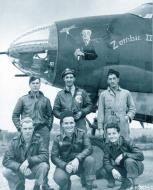 Asisbiz 41 31777 B 26B Marauder 9AF 322BG450BS ERC Zombie III with crew Andrews Field Essex England 4 Oct 1943 01