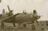 Asisbiz 41 34786 B 26C Marauder 8AF 323BG456BS WTO Buffalo Gal with ground crew 24th Jul 1943 FRE13290