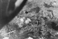 Asisbiz 41 35000 B 26C Marauder 8AF 323BG455BS YUR Swamp Chicken sd by flak over France 5 Feb 1944 MACR2056 FRE4685