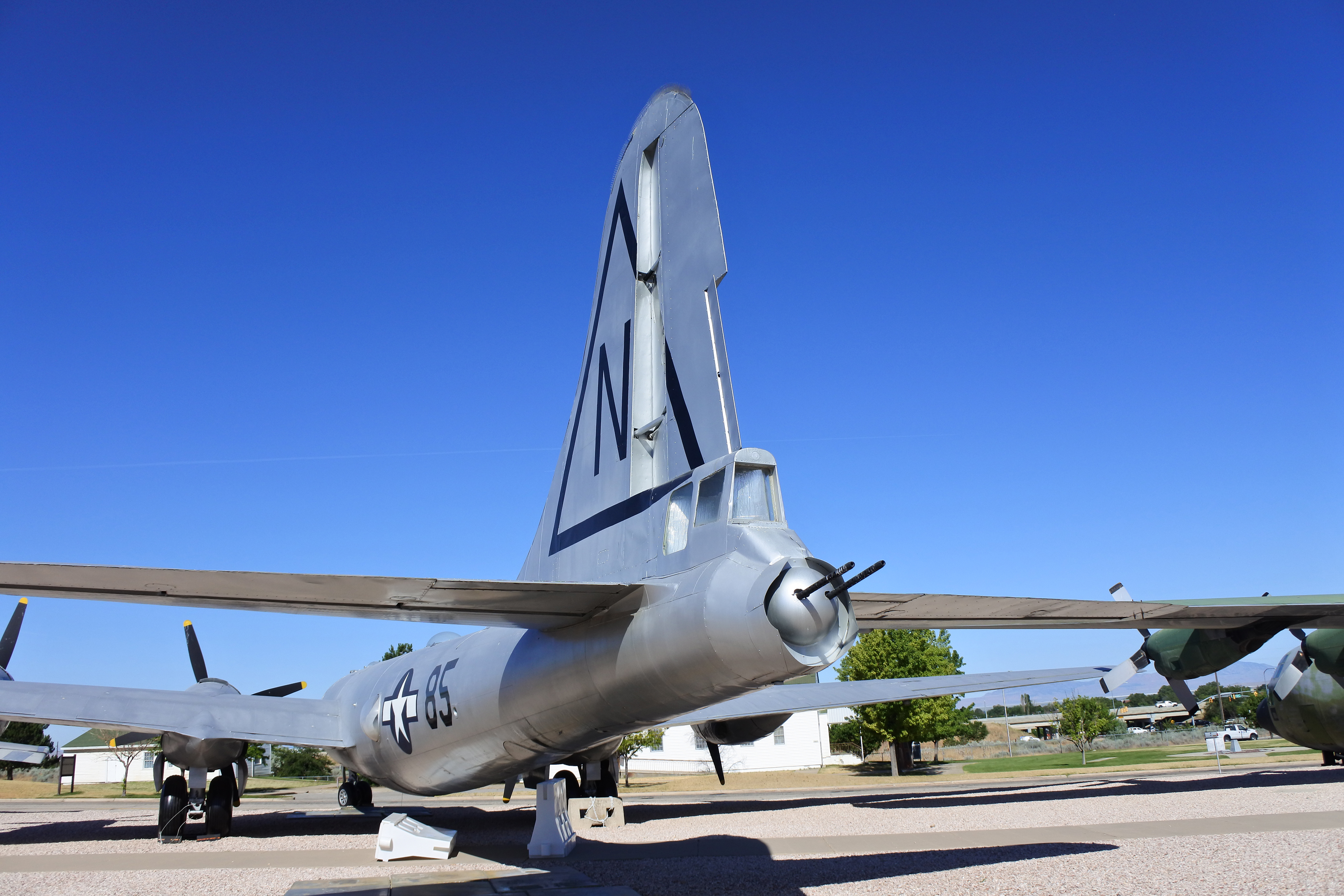 Preserved Boeing B-29 Superfortress at Hill Aerospace Museum 01