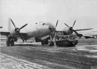 Asisbiz 42 6416 Boeing B-29A Superfortress 20AF being toed by a Cletrac at a base in China FRE11931