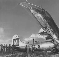 Asisbiz 42 65342 Boeing B-29 Superfortress 12AF 19BG30BS crash landed Iwo Jima 10th May 1945 01