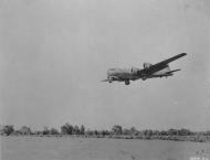 Asisbiz Boeing B-29 Superfortress 20AF on approach to land in India 01