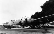 Asisbiz Boeing B-29 Superfortress 20AF 504BG that crashed into a truck after returning from Tokyo at Iwo Jima 1945 02