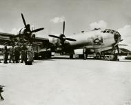 Asisbiz Boeing B-29 Superfortress K 336 after landing FRE11474