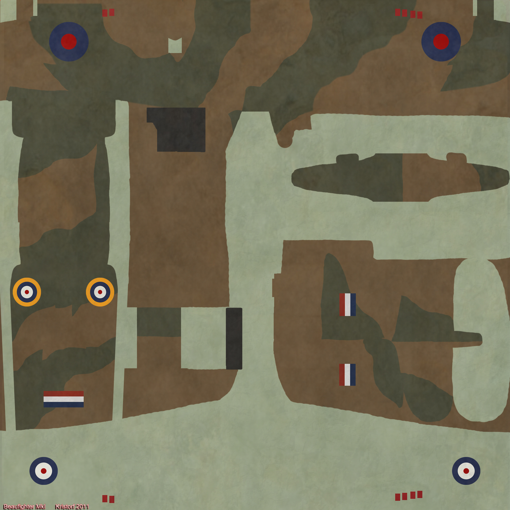 COD KF Beaufighter I RAF England 1940 NC