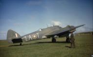 Asisbiz Beaufighter IC RAF 235Sqn LAT T4916 taxing at a Coastal Command airfield IWM COL187a