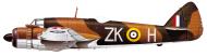 Asisbiz Beaufighter IF RAF 25Sqn ZKH R2069 FltOff MJ Herrick Wittering Mar 1941 Profile 0A