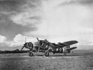 Asisbiz Beaufighter TFX RAAF 455Sqn MBT NE798 based at Langham Norfolk with two 500lb MC bombs IWM MH6451