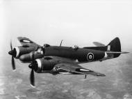 Asisbiz Beaufighter TFX RD767 in flight shortly after completion at Bristols Weston Super Mare factory IWM HU93016