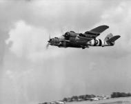 Asisbiz Beaufighter TFX RNZAF 489Sqn NT946 carrying an 18 inch torpedo leaves Langham Norfolk 1944 IWM MH6449