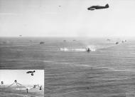 Asisbiz Beaufighters from North Coates Strike Wing attack on a convoy off Texel Holland IWM C3537