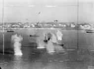 Asisbiz Mosquito FB also attack the minesweeper which blew up Royan France June 1944 IWM C4551