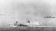 Asisbiz North Coates Strike Wing Beaufighters VIFs attack a Kriegsmarine minesweeper off Texel Holland IWM C3506a