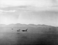 Asisbiz Beaufighters RAF 325 and 328 Wings sd over 30 enemy transporters Corsica Sep 1943 IWM C3853