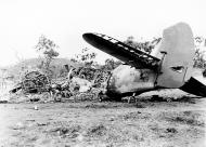 Asisbiz Beaufighter IC RAAF 30Sqn A19 55 destroyed in a Jap raid Ward Strip 27th Jan 1943 01