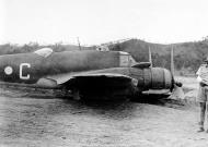 Asisbiz Beaufighter IC RAAF 30Sqn C A19 3 crash landing Ward Strip PNG 4th Dec 1942 01