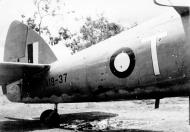 Asisbiz Beaufighter IC RAAF 30Sqn T A19 37 shrapnel damage Ward Strip PNG 12th Apr 1943 01