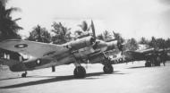 Asisbiz RAAF Bristol Beaufighters in line LYK Morotai Island 1945 02