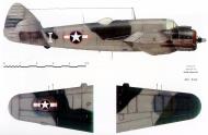 Asisbiz Beaufighter VIF USAAF 12AF 416NFS White I X7929 Gerbini Corsica 1944 Profile 0A