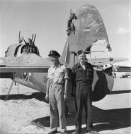 Asisbiz Bristol Beaufort I RAF 47Sqn F DE108 showing battle damage at Shandur Egypt IWM MERAF5506