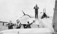 Asisbiz Bristol Beaufort I RCAF 404Sqn EEL prepare to take off from Dyce Aberdeen evening 17 May 1942 IWM C2449