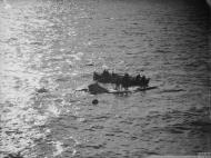 Asisbiz Bristol Beaufort crew being rescued by HMS Hermione off Gibraltar IWM A6755