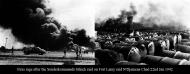 Asisbiz Fires rage after the Sonderkommando Blaich raid on Fort Lamy raid N'Djamena Chad 22nd Jan 1942 01