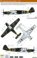 Asisbiz Artwork by Eduard Bf 108B Taifun Flugbereitschaft Luftlotte 4 Stkz RC+YZ Sokolov Karlovy Czech July 11 1941 0A