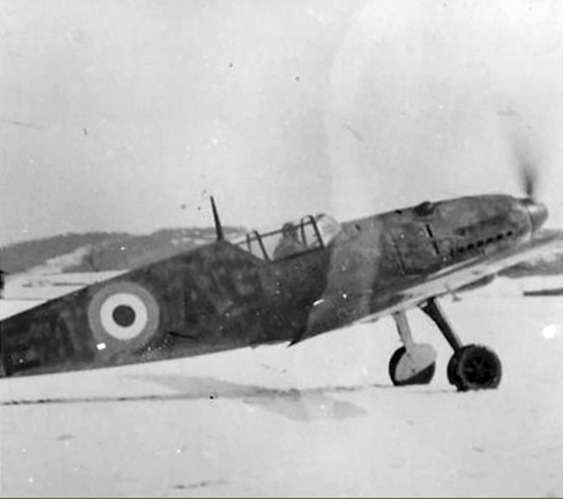Messerschmitt Bf 109C1 Stkz EI+AG used in a Nazi propaganda film depicting the French Airforce 01