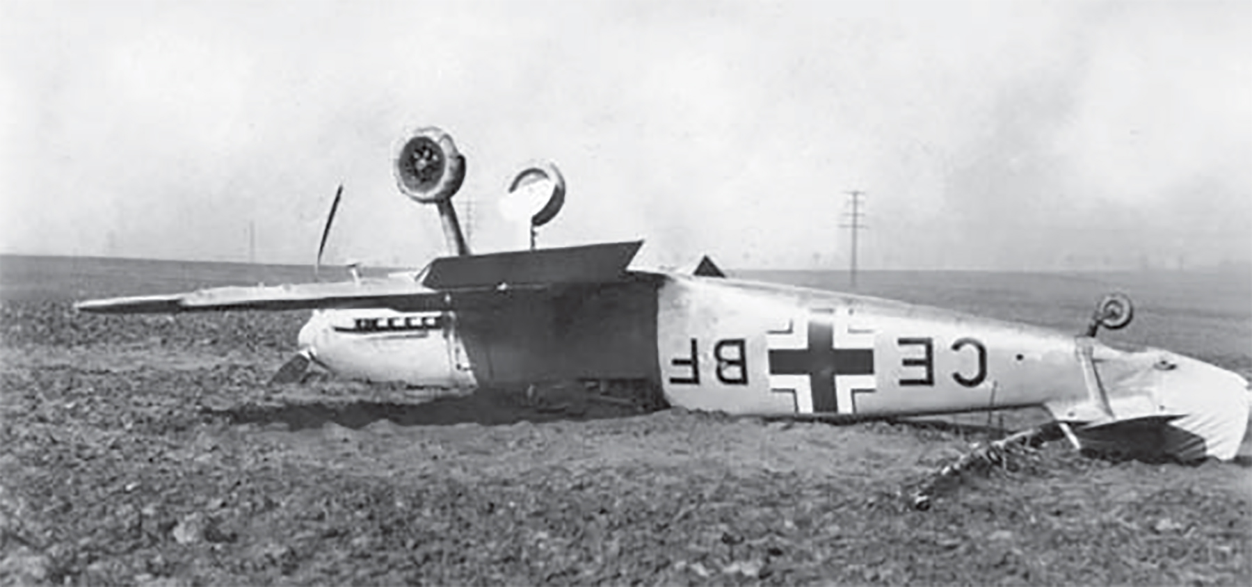 Messerschmitt Prototype Bf 109V15 WNr 1773 Stkz CE+BF was D IPHR trials Germany 01
