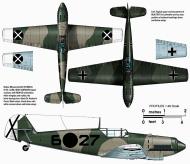 Asisbiz Messerschmitt Bf 109B2 1.J88 Condor Legion 6x27 Spain 1938 0A