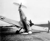 Asisbiz Messerschmitt Bf 109B2 2.J88 Condor Legion 6x32 Reinhard Seiler landing mishap Spain 1937 01