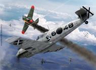 Asisbiz Messerschmitt Bf 109C1 2.J88 Condor Legion 6x48 dog fight over Valencia Osprey art 0A