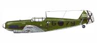 Asisbiz Messerschmitt Bf 109D1 3.J88 Condor Legion 6x79 Werner Molders WNr 655 Spain Jun Dec 1938 0B