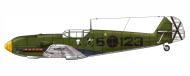Asisbiz Messerschmitt Bf 109E3 3.J88 Condor Legion 6x123 Hans Schmoller Haldy 1939 Spain 1938 0A