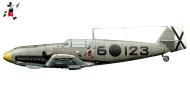Asisbiz Messerschmitt Bf 109E3 3.J88 Condor Legion 6x123 Hans Schmoller Haldy Spain 1938 0A