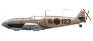 Asisbiz Messerschmitt Bf 109E3 3.J88 Condor Legion 6x123 Hans Schmoller Haldy Spain 1938 0B