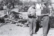 Asisbiz One of two J88 Bf 109s destroyed on the ground at La Cenia by SB bombers 16th Dec 1938 01