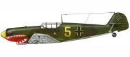 Asisbiz Messerschmitt Bf 109D1 3.ZG144 Yellow 5 up till May then redesignated II.ZG76 Germany 0A