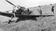 Asisbiz Messerschmitt Bf 109D1 Stkz BI+Lx Black 5 landing mishap Germany 03