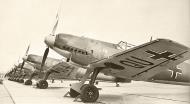 Asisbiz Messerschmitt Bf 109D1 Stkz FO+QU with FO+XU factory line up Germany 01