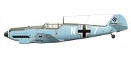 Asisbiz Messerschmitt Bf 109D1 10.(N)JG26 White N+7 WNr 630 Johannes Steinhoff Jever 1939 40 0A