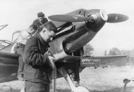 Asisbiz Messerschmitt Bf 109D1 I.ZG2 being rearmed Poland Sep 1939 getty