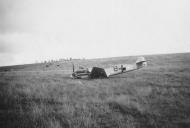 Asisbiz Messerschmitt Bf 109E unknown unit Red 8 force landed possibly Holland eBay 01
