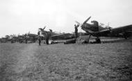 Asisbiz Messerschmitt Bf 109E3 line up in Poland 1939 ebay 01