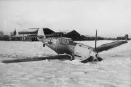 Asisbiz Messerschmitt Bf 109E4 II.JG unknown White 9 gear up landing winter 1940 eBay 01