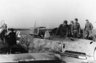 Asisbiz Messerschmitt Bf 109E4 unknown Black X belly landed unknown eBay 01