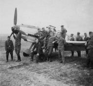 Asisbiz Messerschmitt Bf 109E4 unknown Yellow 6 unknown Bitburg Germany 1940 eBay 01
